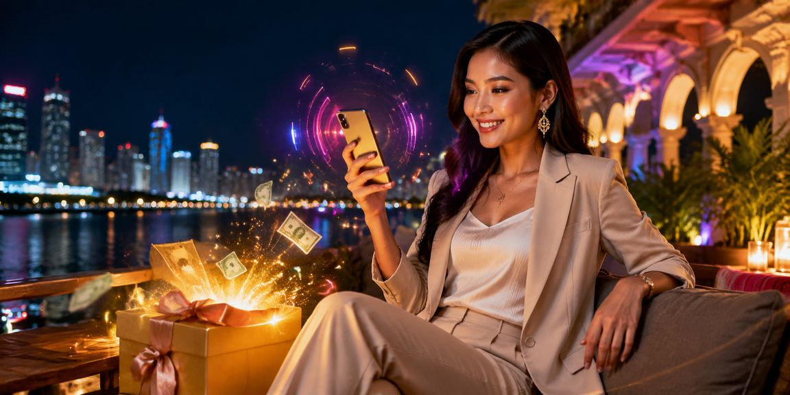 Pengguna di Johor mengakses kasino dalam talian melalui telefon pintar dengan antara muka gaya Melayu