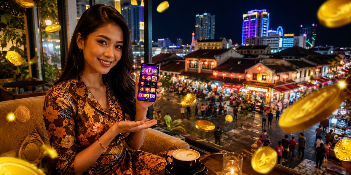 Pengalaman kasino mudah alih di Melaka dengan reka bentuk batik tempatan dan antara muka dalam Bahasa Melayu